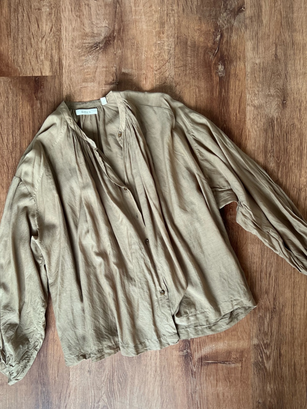 Doen Jane Blouse Tan